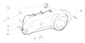 Болты крышки приводного ремня PIAGGIO APRILIA НОВИНКА