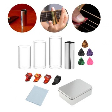 Легкие гитарные направляющие и 5 медиаторов Стильные аксессуары для гитары