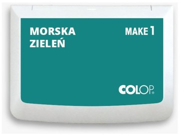 Poduszka tuszująca do stempli COLOP MORSKA ZIELEŃ