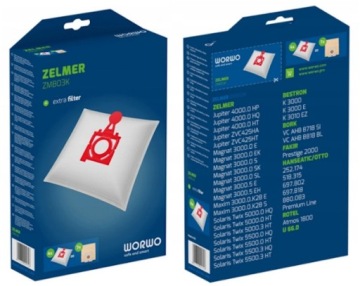 ZMB03K сумки для Zelmer Jupiter Magnat Solaris