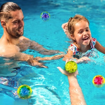 СЕНСОРНЫЙ РЕЗИНОВЫЙ МЯЧ ДЛЯ ДЕТЕЙ, ЦВЕТНОЙ, 6 ШТ.