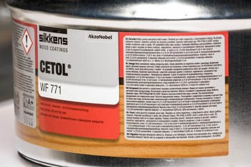 SIKKENS CETOL WF 771 10л ПРОМЫВКА ДЛЯ ДЕРЕВА 73 ЦВЕТА