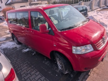 Volkswagen Caravelle T5 T5 Multivan 2.5 TDI 130KM 2008 Volkswagen Caravelle VW T5 Caravella 9-osobowy LONG 2.5 Diesel 130KM, zdjęcie 3