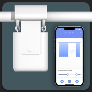 МОТОРНЫЙ ПРИВОД AQARA ROD ДЛЯ ШТОР SMART HOMEKIT КОНТРОЛЛЕР ZIGBEE EU