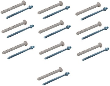 WAVIN WKRĘT M8x220 WKRĘT DWUGWINTOWY KPM8-10x220