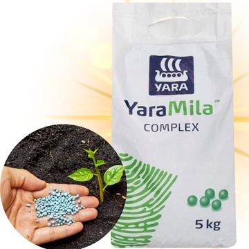 UNIWERSALNY MOCNY Nawóz Hydrocomplex Yara Mila Complex 5kg NA TUJE TRAWNIK