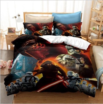 Prześcieradła tematyczne z serii Star Wars III 3-częściowy zestaw