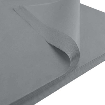 Bibuła gładka SilkPaper 50x70cm szara 50 sztuk