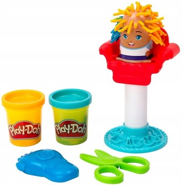 CIASTOLINA PLAY-DOH ZESTAW MINI FRYZJER 2 TUBKI !!