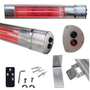 Promiennik podczerwieni +pilot 2000W Novli Smart Sun S