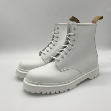 Buty damskie białe glany Dr. Martens Vegan 1460 Bex Mono rozmiar 43