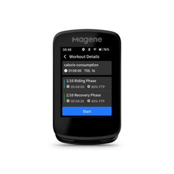 Велосипедный компьютер Magene C606 GPS-метр Навигационные карты Bluetooth WiFi