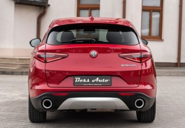 Alfa Romeo Stelvio SUV 2.2 Diesel 180KM 2017 Alfa Romeo Stelvio 2.2JTD 180KM Ledy Navi Camera Skora Full Serwis ASO No, zdjęcie 10