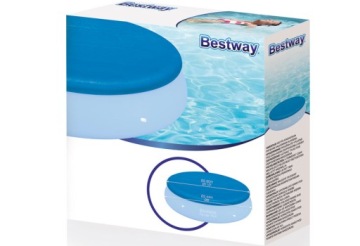 Bestway Чехол для расширительного бассейна 244 см, черный, термозащита