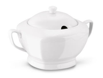 Waza na zupę porcelanowa 2,5l biała na rosół 07564