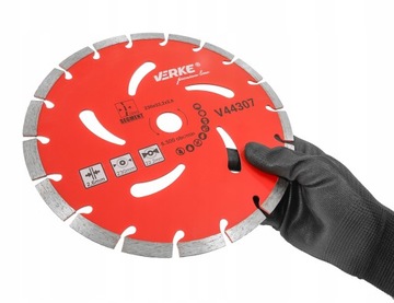 TARCZA DIAMENTOWA SEGMENTOWA DO BETONU KOSTKI KAMIENIA 230MM x 22,2 SEGMENT