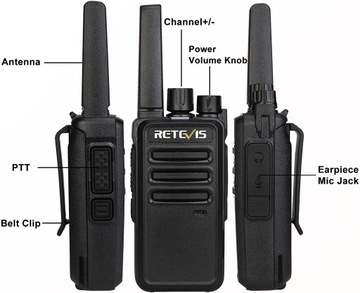 Retevis RT668 Рация с гарнитурой