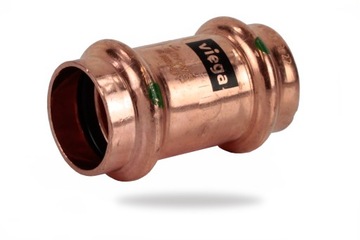 MUFA WODA 18 mm ZACISKOWA VIEGA MIEDŹ Profipress
