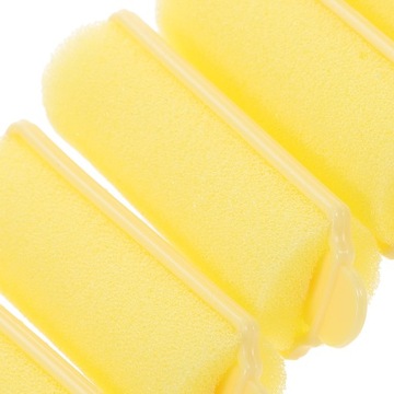 JEDWABNE WAŁKI DO CZARNYCH WŁOSÓW GĄBKA LOKÓWKA MODELUJĄCA 24 SZT.