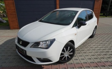 Seat Ibiza IV Hatchback 5d Facelifting 1.2 70KM 2014 Seat Ibiza Bezwypadkowy Serwisowany 1-Wlasciciel Navi Tempomat 1.2 MPI Pie