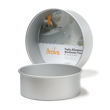 Forma do pieczenia okrągła Decora aluminium 25x10cm
