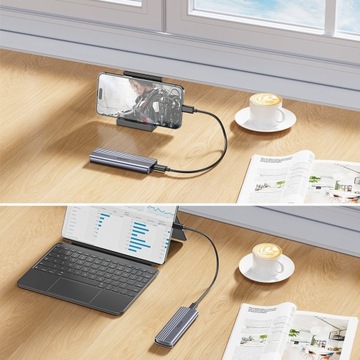 Корпус для накопителя Unitek M.2 PCIe NVMe | USB-C 10 Гбит/с | Алюминий | S1241B01