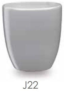 Керамический цветочный горшок на подставке, 16 см, 5 цветов.