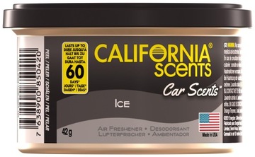 CALIFORNIA CAR SCENTS zapach MĘSKICH PERFUM ICE
