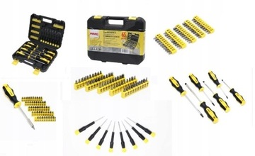 НАБОР ОТВЕРТОК, БИТА С МАГНИТОМ, 65 ШТ., WMC КОРПУС