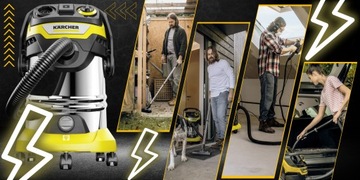 ПРОМЫШЛЕННЫЙ ПЫЛЕСОС KARCHER WD 6 P GIANT SET