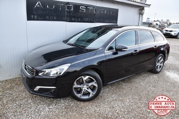 Peugeot 508 I 2016 Peugeot 508 Head-UP Duza-Nawigacja Asystenty Tempomat Komputer Alu-Felgi