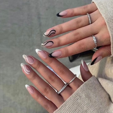 Nails Company TIPSY do paznokci MIGDAŁ 240 sztuk