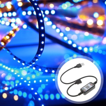 БЕСПРОВОДНОЙ СВЕТОДИОДНЫЙ RGB BLUETOOTH КОНТРОЛЛЕР - ЧЕРНЫЙ