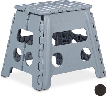 Табурет Табурет Подставка для ног 39,5 см СКЛАДНОЙ РАСШИРЯЕМЫЙ Серый XL