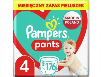 Pampers Pieluchomajtki PANTS 4 Maxi 176 szt.