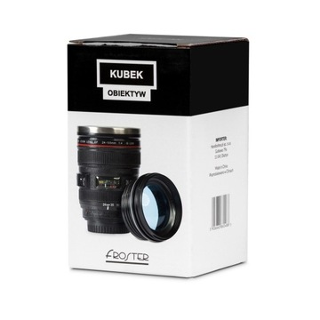 KUBEK TERMICZNY OBIEKTYW APARAT FOTOGRAFICZNY - PREZENT DLA FOTOGRAFA