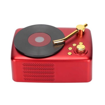 Я записываю виниловый ретро-динамик Bluetooth мощностью 5 Вт для дома