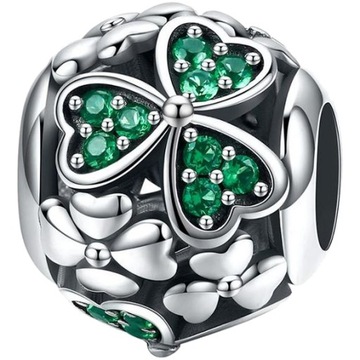 Charms Koralik Bransoletki KONICZYNA srebro pr.925