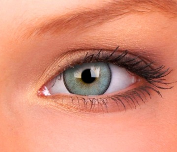 Soczewka Kolorowa Colourvue Gleaming Green -4,25