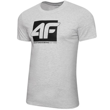 Мужская футболка 4F футболка для футболки спортивной блузки каждый день
