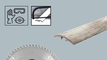 Listwa Progowa 30mm ALUMINIUM 93cm DĄB POSTARZANY