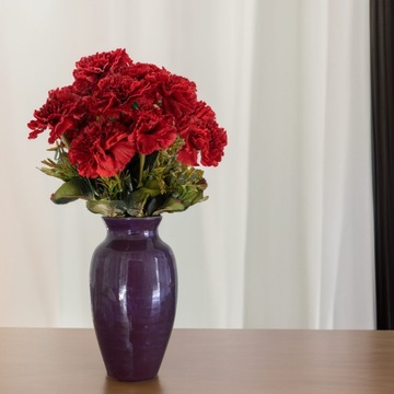 Искусственные цветы ГВОЗДИКА 47 см микс