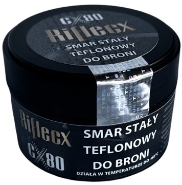 Smar teflonowy broni 100g RifleCX stały smarowania