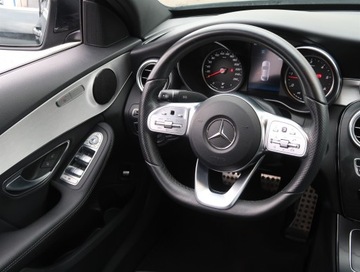 Mercedes Klasa C W205 Kabriolet Facelifting 1.6 200d 160KM 2019 Mercedes C C 200d, Serwis ASO, VAT 23%, Skóra, zdjęcie 24