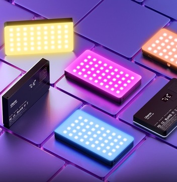 Светодиодная лампа 150 Ulanzi PL-01 RGB PRO MAGNET Аккумулятор 4000 мАч Studio Outdoor