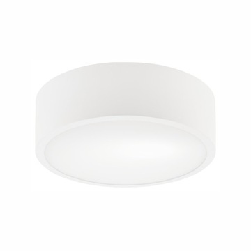 plafon sufitowy MODERN 26 cm biały walec koło