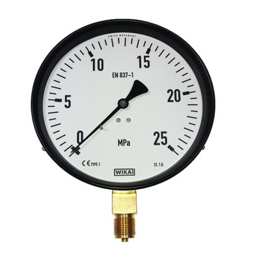 0-25MPa Manometr 160mm M20x1,5 M160R / 111.20.160