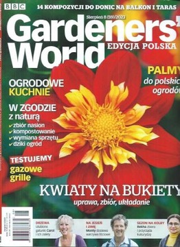 Gardeners' World 8/2023 Kwiaty na bukiety