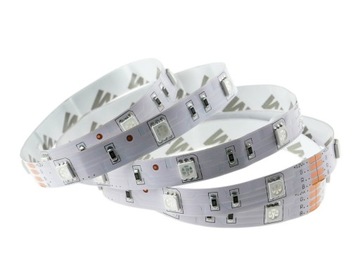Taśma LED RGB listwa pasek 1m 5050 30/m IP20 12V