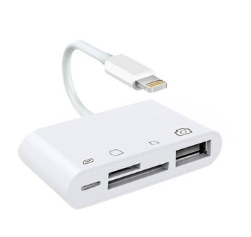 Adapter Lightning 4w1 OTG/SD / TF /USB